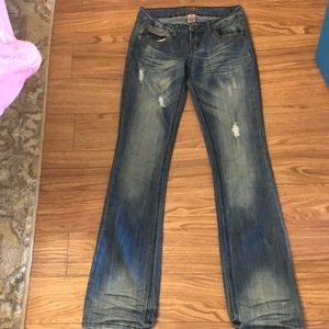 Bell bottom jeans